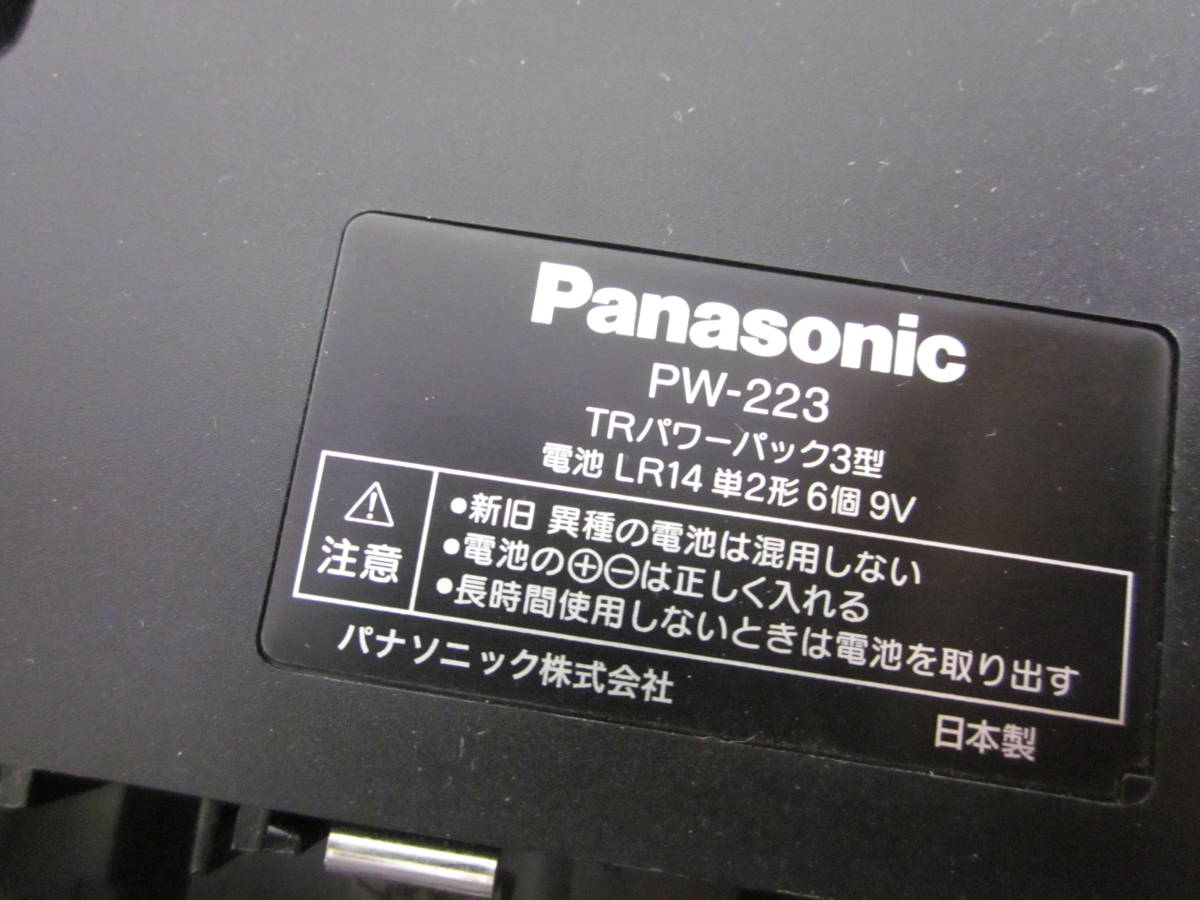 Panasonic PE-60SG ストロボ PW-223 TRパワーパック ストロボ用バッテリーパック 0601298011_画像6