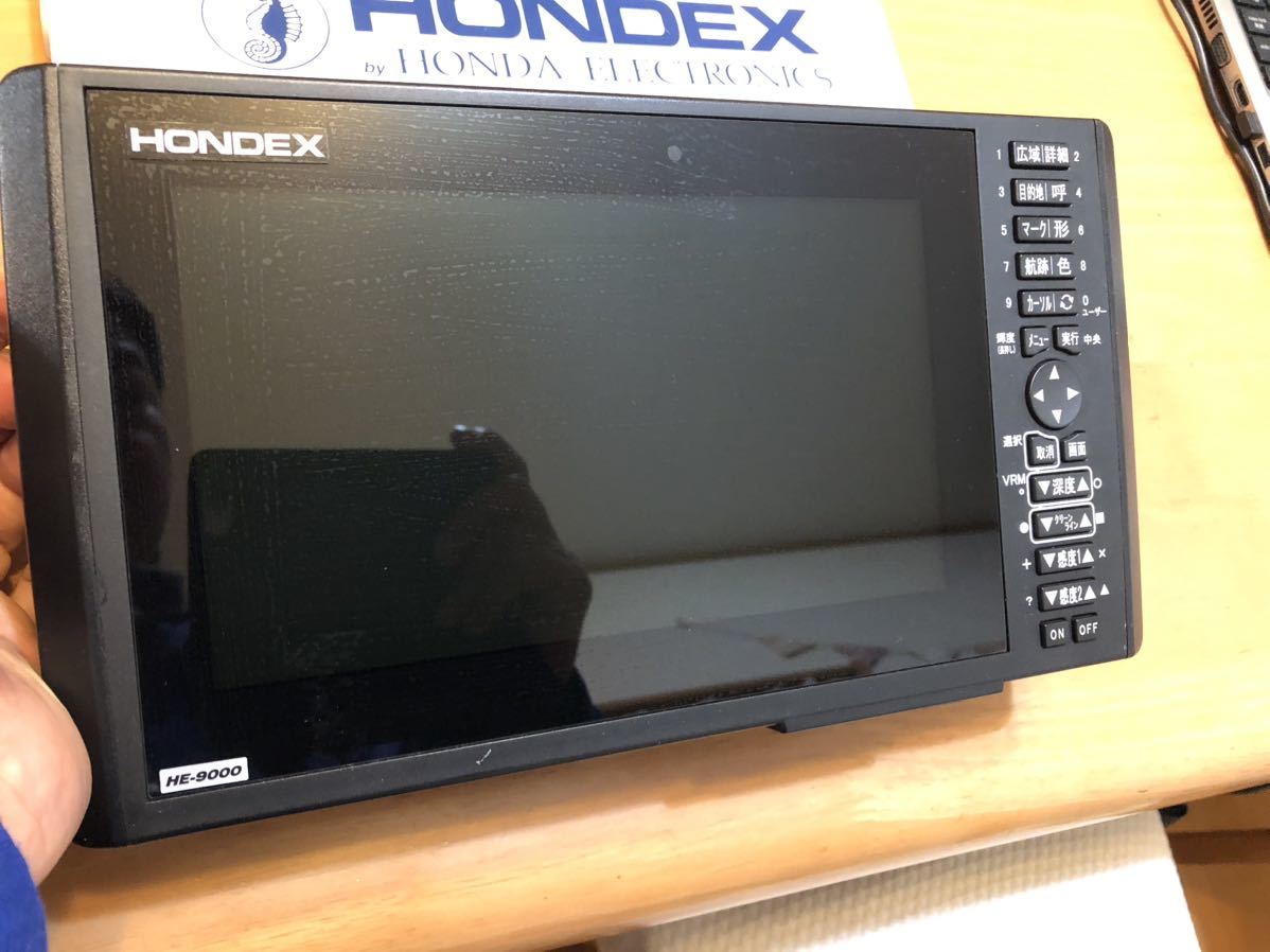 ホンデックス・HE-9000（中古品）琵琶湖ポイントデータ入り！の画像2