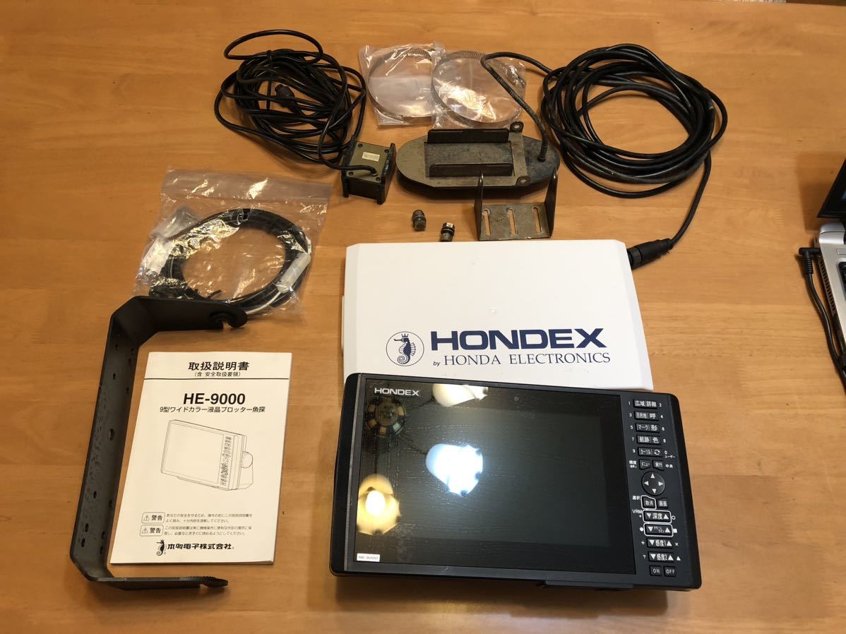 ホンデックス・HE-9000（中古品）琵琶湖ポイントデータ入り！の画像1