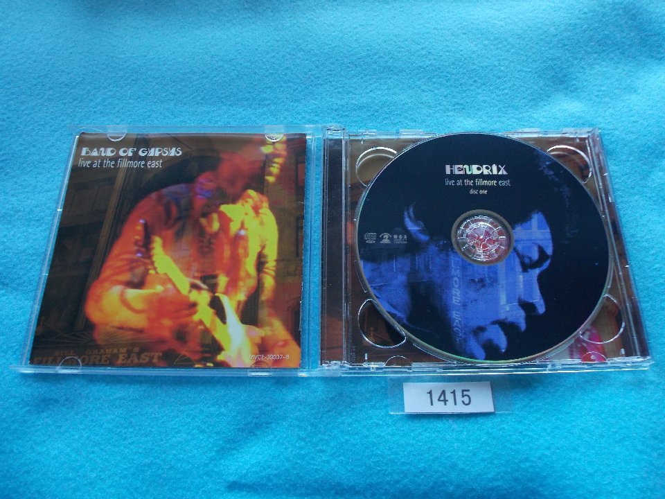 CD／Jimi Hendrix／Live At The Fillmore East／2CD／ジミ・ヘンドリックス／ライヴ・アット・ザ・フィルモア・イースト／管1415の画像2