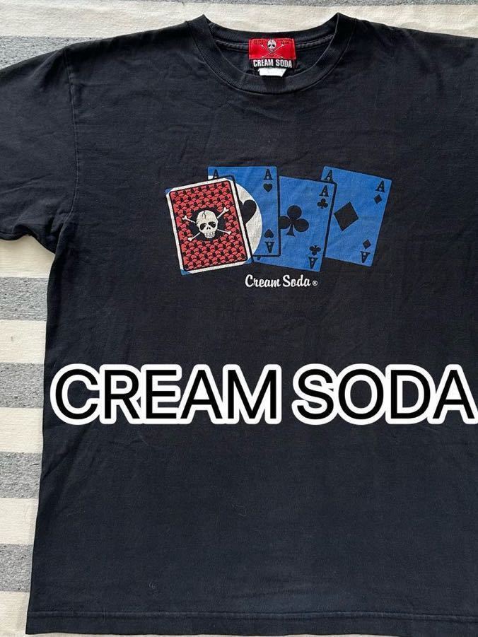 CREAM SODA クリームソーダ半袖Tシャツ_画像1