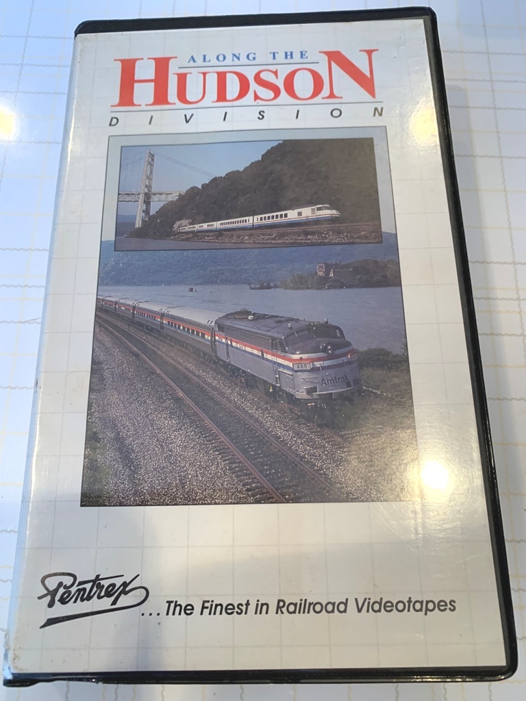 【アメリカ鉄道資料　VHSビデオテープ】AMTRAK / ALONG THE HUDSON DIVISION_画像2