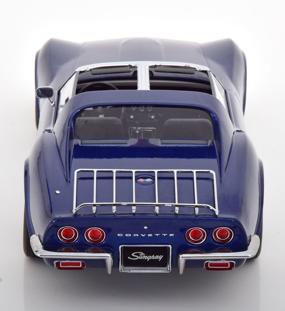 ＜予約品＞　KK scale 1/18 Chevrolet Corvette C3 1972　ブルーメタリック　ダイキャスト製　シボレー　コルベット_画像7