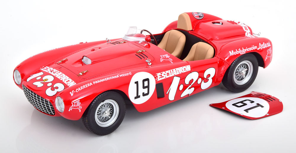 ＜予約品＞　KK scale 1/18 Ferrari 375 #19 Panamericana 1954　ダイキャスト製　フェラーリ