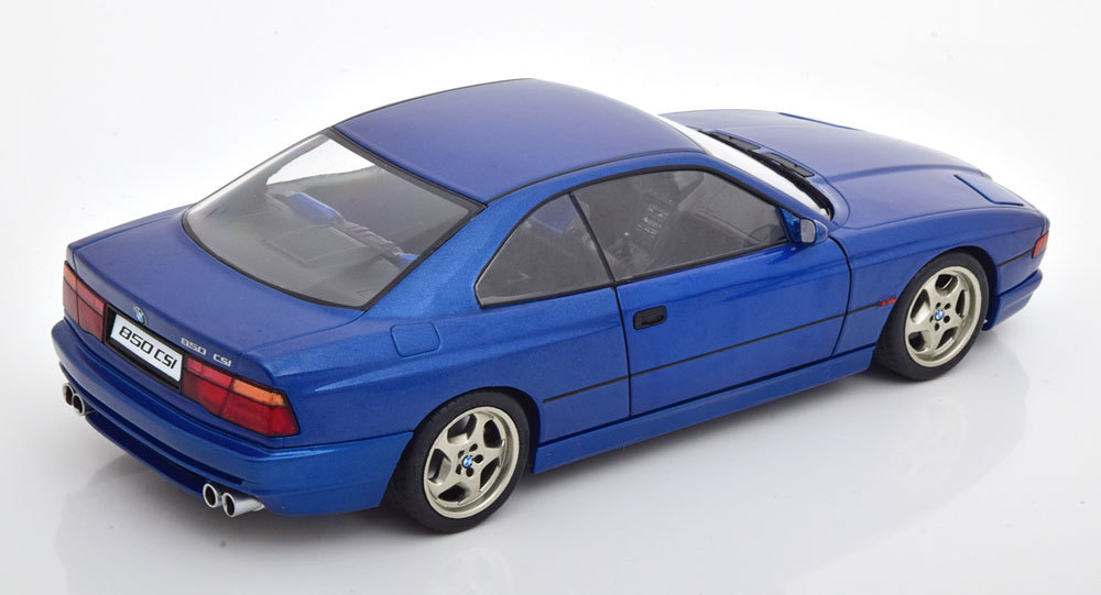 solido 1/18 BMW 850 CSI E31 1990　ブルーメタリック_画像2