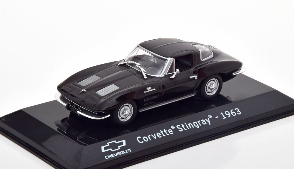 1/43 スーパーカーコレクションばらし Chevrolet Corvette Stingray 1963　シボレー　コルベット2_画像1