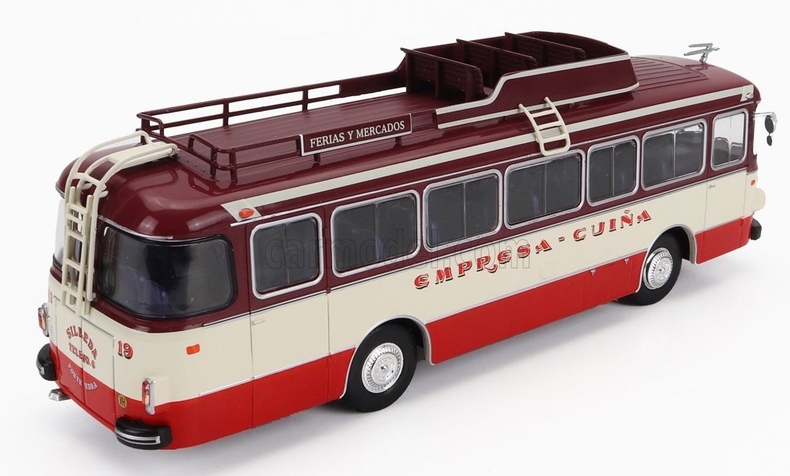 1/43　バスコレクションばらし　PEGASO COMET 5061 AUTOBUS EMPRESA - CUINA 1963_画像2