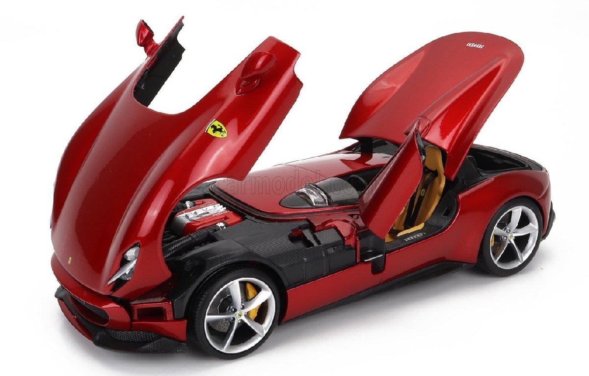 ＜予約品＞　Burago signature 1/18 Ferrari MONZA SP1　レッドメタリック　フェラーリ　モンツァ　ブラーゴ_画像8