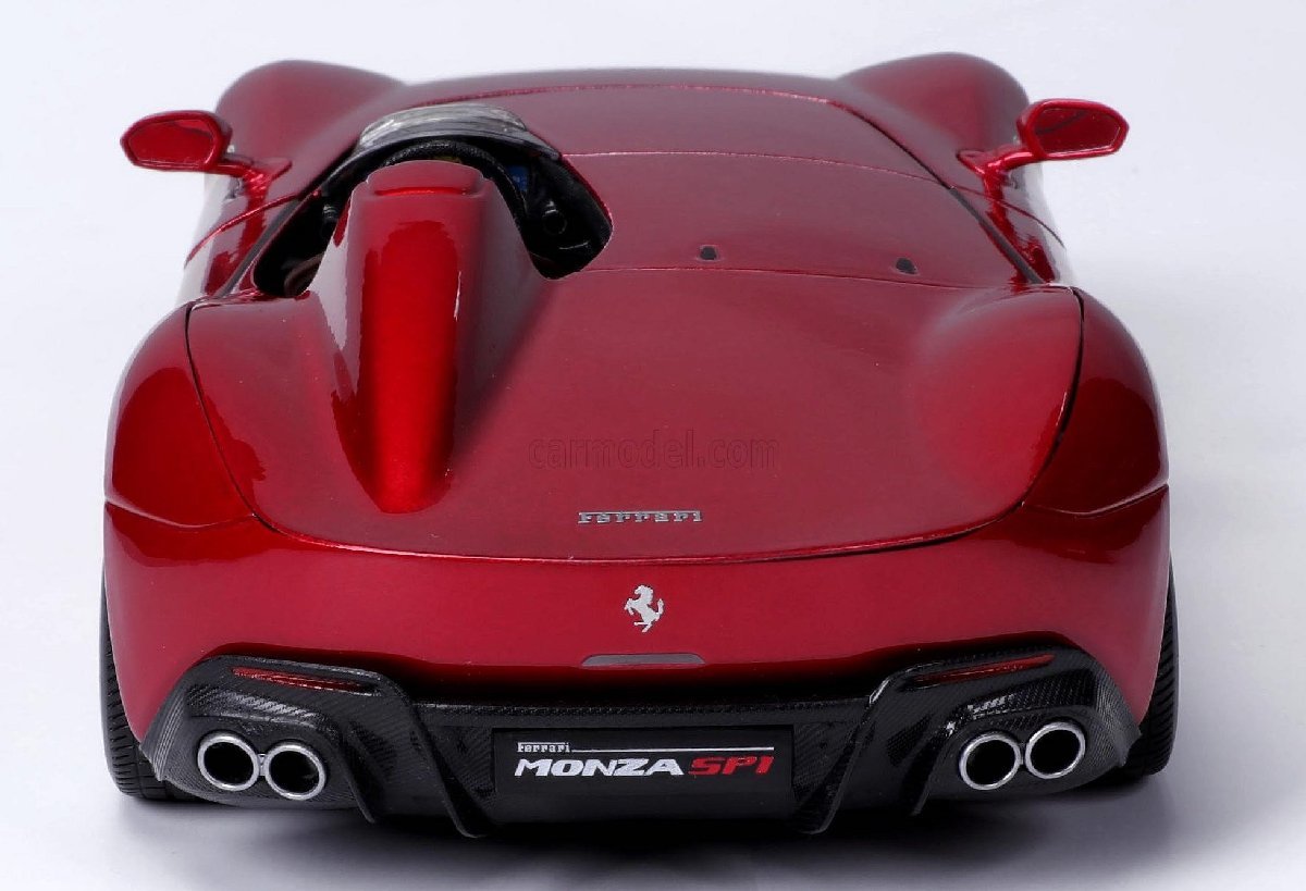 ＜予約品＞　Burago signature 1/18 Ferrari MONZA SP1　レッドメタリック　フェラーリ　モンツァ　ブラーゴ_画像6