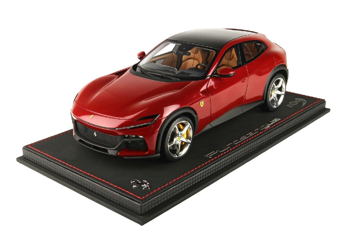 ＜予約品＞　BBR 1/18 Ferrari Purosangue　Rosso mugello metallizzato　フェラーリ　プロサングエ　P18219E1