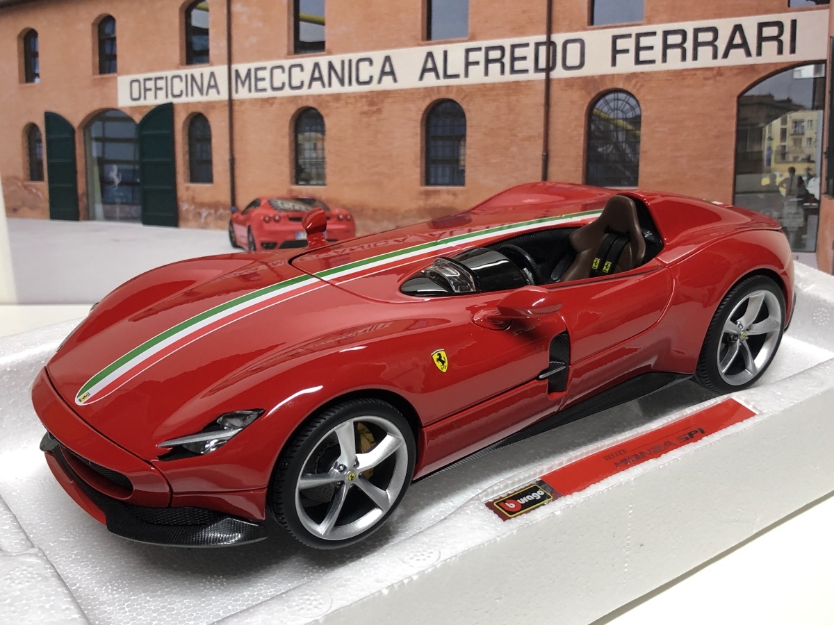 Burago signature 1/18 Ferrari MONZA SP1 レッド　フェラーリ　モンツァ_画像10