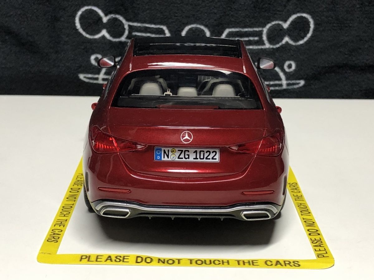 NZG 1/18 Mercedes Benz C class (W206) 2021 hyacinth red　メルセデス　ベンツ_画像5