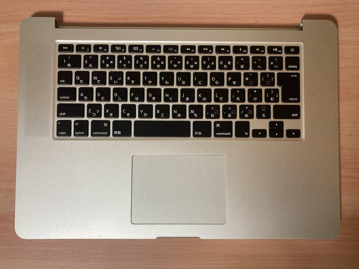 【動作OK】Apple MacBook Pro Retina 15-inch キーボード パームレスト【A1398】_画像1