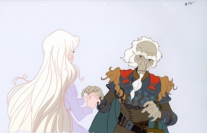 劇) ラスト?ユニコーン　セル畫 ３枚セット