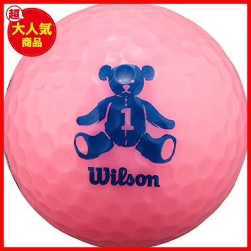 ★ピンク★ Wilson(ウィルソン)ゴルフボール BEAR4 ダース12個入り_画像2