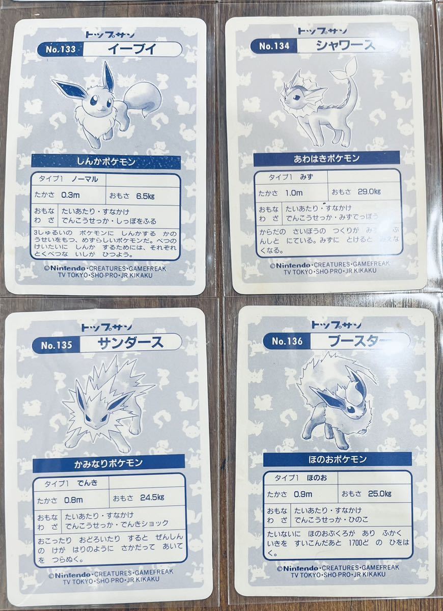 【コンプリート】ポケモンカード トップサン ホロ レア キラ 16枚 リザードン ピカチュウ他 Pokemon Topsun Holo 16cards complete set_画像9