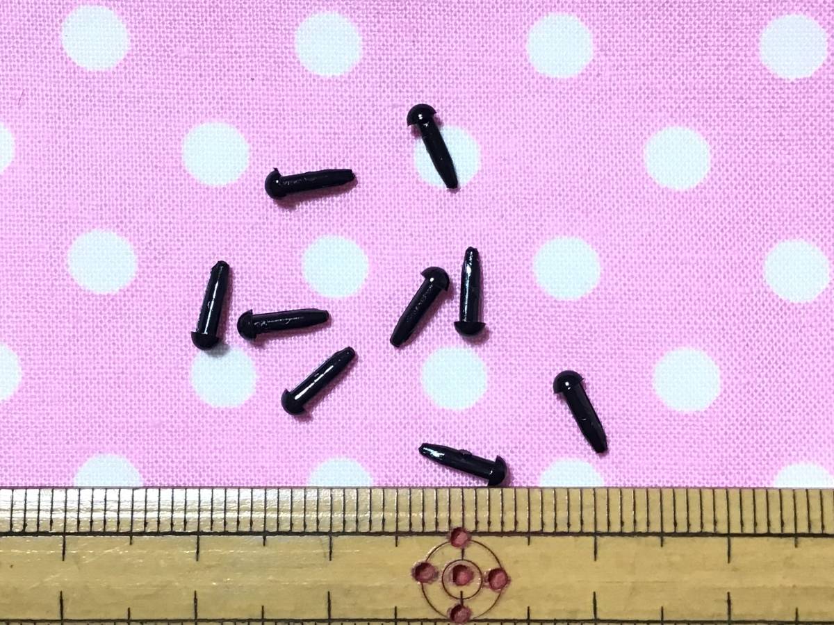 目●２・５mm●１００個●プラスチックアイ●さし目●羊毛フェルト●ぬいぐるみ●動物の目●あみぐるみ●目玉●_画像1