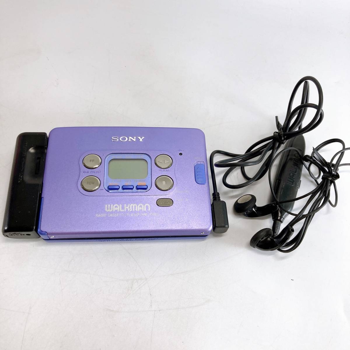 【ジャンク／再生NG／ラジオ視聴OK】カセットプレーヤー SONY WALKMAN WM-FX822_画像1