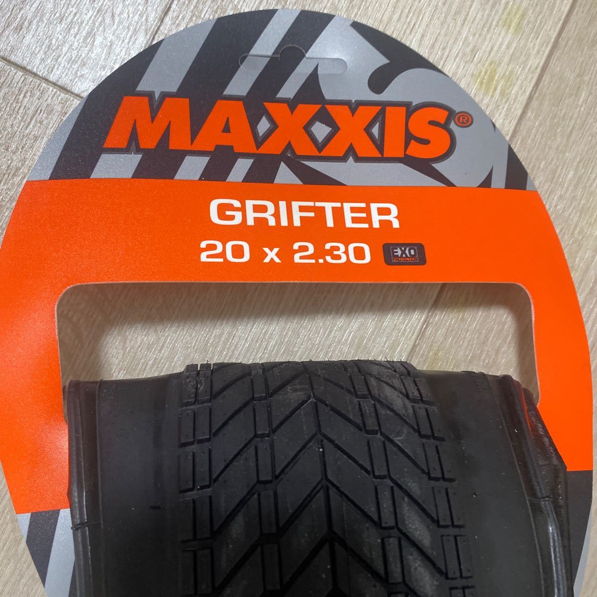 マキシス Maxxis 20x2.3 Grifter グリフター タイヤ TR EXO MAXXIS BMX ケプラー 軽量 ダート パーク ストリート_画像2