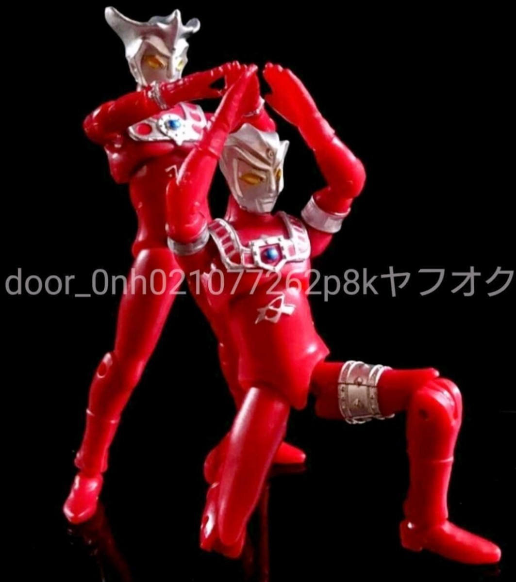 SHODO ULTRAMAN ACTION FIGURE 円谷プロ ウルトラマン レオ&アストラ&マグマ星人 ミニアクションフィギュア 対決セット 3.75インチ_画像4