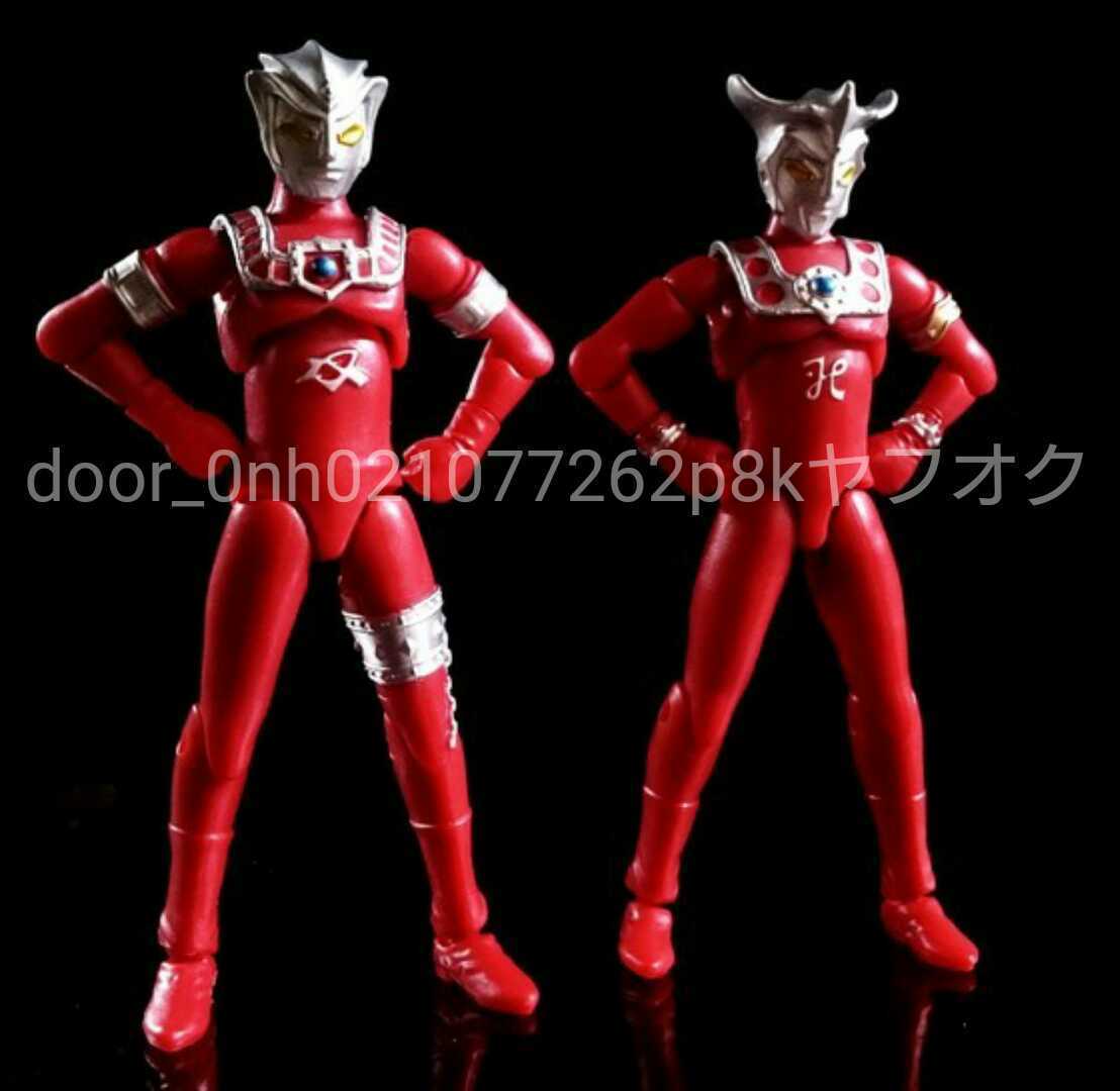 SHODO ULTRAMAN ACTION FIGURE 円谷プロ ウルトラマン レオ&アストラ&マグマ星人 ミニアクションフィギュア 対決セット 3.75インチ_画像2