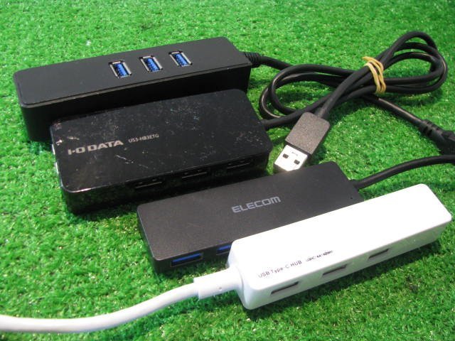 KA2845/USBハブなど 15個/ELECOM U3HC-A414Bなど_画像3