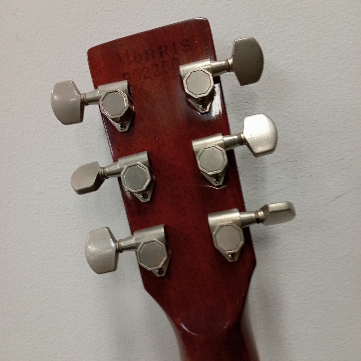 曽我部1月No.25 ギター Morris モーリス WS-30E 弦楽器 楽器 ハードケース付き アコースティックギター アコギ 音楽 器材_画像3
