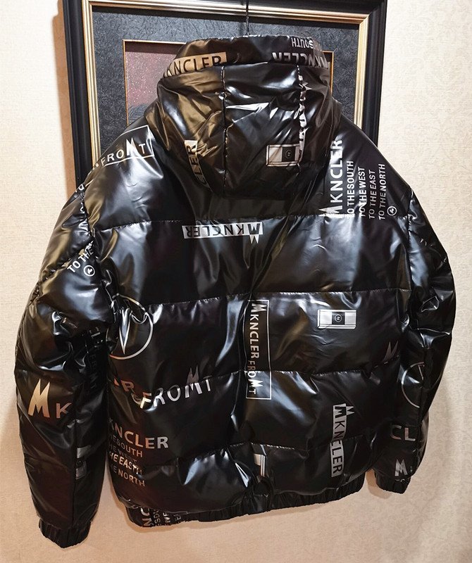 最高級13万※EU製プレミアムダウン★イタリア・ミラノ発*BOLINI*ブラックライン※designer・超防寒・ダウンジャケット ・48/L※艶黒_画像5