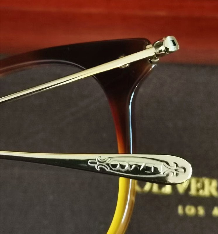 最高級モデル*日本製★「OLIVER PEOPLES/オリバーピープルズ」大人気作・OV5389D/Davitt 純チタン・超軽量・鼈甲・眼鏡フレーム_画像9