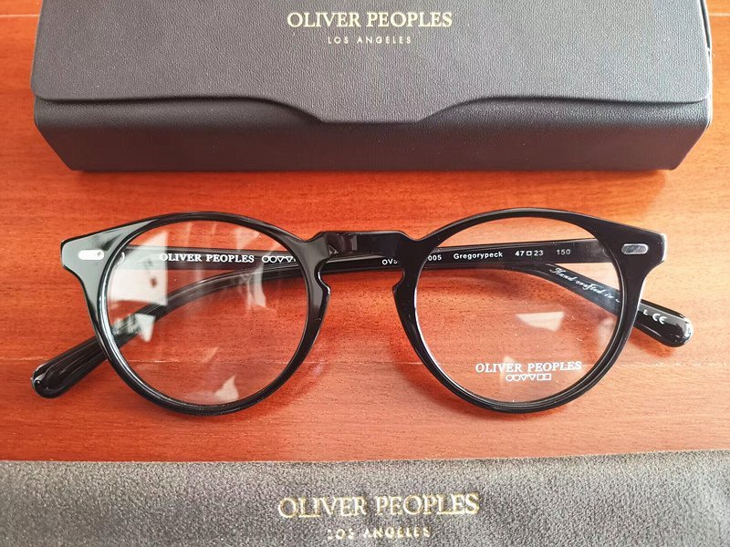 高級*イタリア製★「OLIVER PEOPLES/オリバーピープルズ」伝説の大人気作・OV5186・ボストン・メガネフレーム・黒_画像3