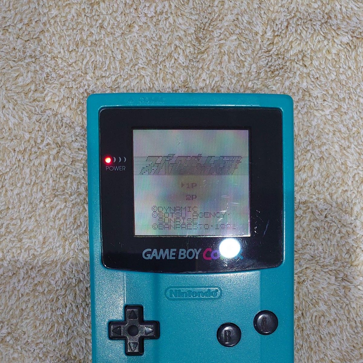 ゲームボーイ　ゲームボーイカラー　GAMEBOY　COLOR　本体　ブルー　青　 任天堂　 Nintendo　ニンテンドー　箱付き