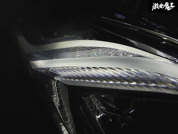 美品!! トヨタ 純正 GRS210 210系 クラウン アスリート ロイヤル 後期 LED ヘッドライト 左側 左 助手席側 打刻:B0 KOITO 30-443 AFS有_画像3