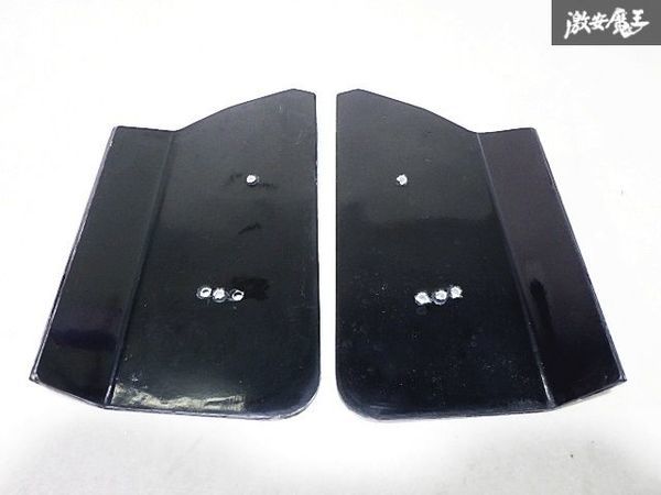 未使用品 社外 GTウイング用 翼端板 サイドフラップ エンドプレート 未塗装品 FRP製 左右セット 厚み約6.4ｍｍ 即納_画像4