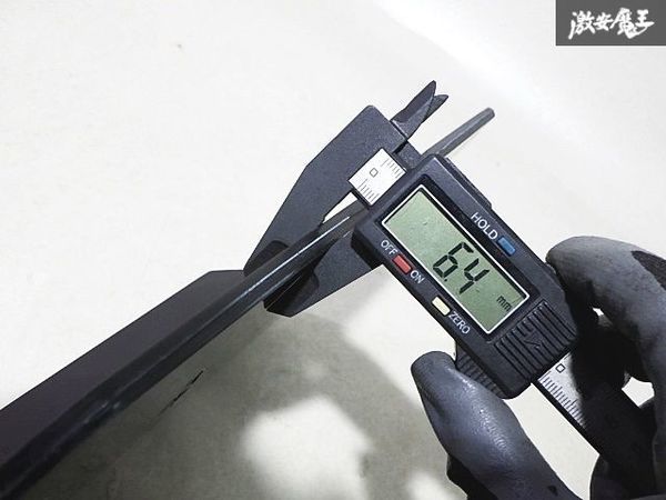 未使用品 社外 GTウイング用 翼端板 サイドフラップ エンドプレート 未塗装品 FRP製 左右セット 厚み約6.4ｍｍ 即納_画像9