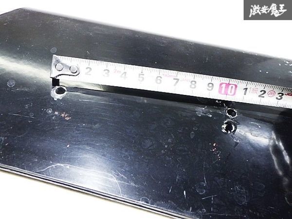 未使用品 社外 GTウイング用 翼端板 サイドフラップ エンドプレート 未塗装品 FRP製 左右セット 厚み約6.4ｍｍ 即納_画像8