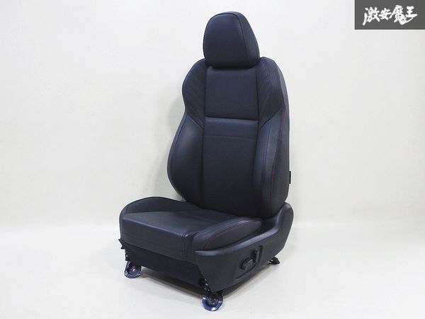 美品!! スバル 純正OP オプション VAG WRX S4 後期 フロント フルレザー シート 電動シート パッセンジャーシート 左 助手席側 レヴォーグ