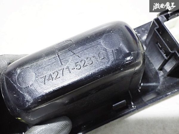 トヨタ 純正 NHP10 アクア リア リヤ パワーウィンドウスイッチ PWスイッチ 右側 右 運転席 74271-52310 即納_画像9