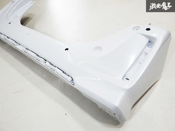 ホンダ 純正 JF3 JF4 N-BOX Nボックス カスタム 後期 リア リヤ バンパー 外装 カラーNH883P プラチナホワイトパール 71501-TTA-J200 即納_画像5