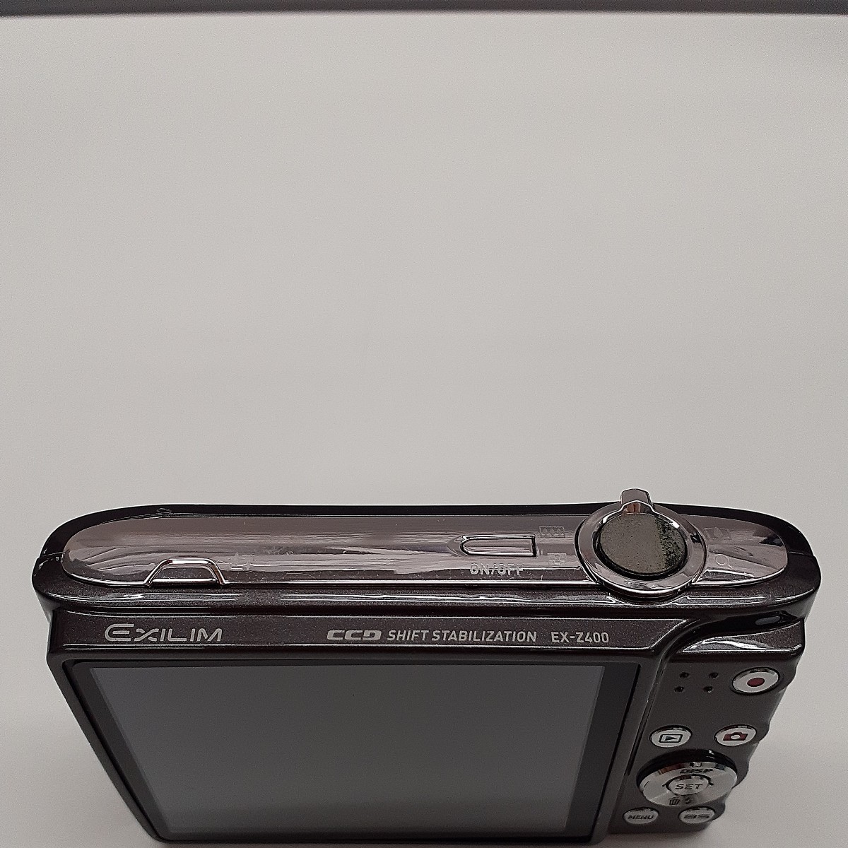 CASIO カシオ EXILIM EX-Z400 コンパクトデジタルカメラ カメラケース付き バッテリー充電切れジャンク　zejみ_画像6