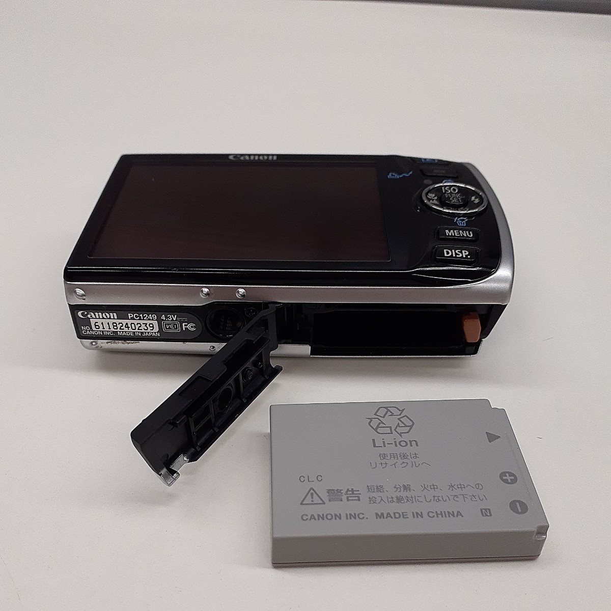 Canon キャノン IXY DIGITAL 910 IS コンパクトデジタルカメラ 箱説明書 充電器等付属 動作品　zejだ_画像8