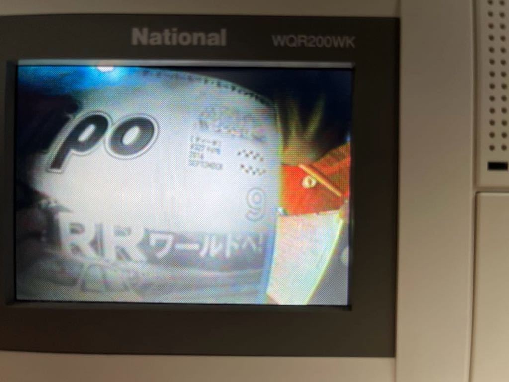 Panasonic テレビドアホン NAiS WQR200W/WQR001Aの親機 子機セット　パナソニック _赤外線も生きています