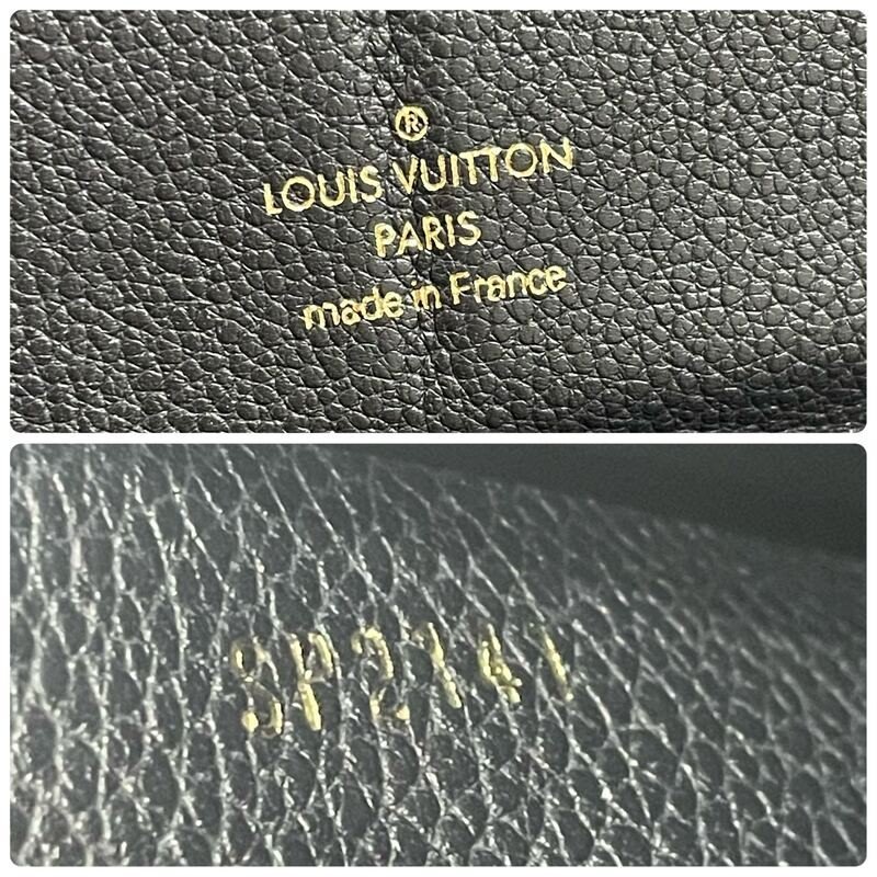 LOUIS VUITTON ルイヴィトン ジッピーオーガナイザー モノグラムアンプラント ブラック【中古】N2401K126_画像8