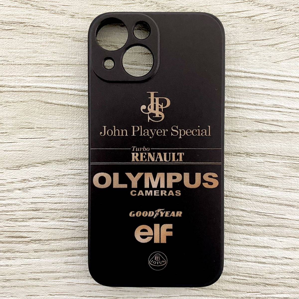 JPS ロータス iPhone 13 mini ケース F1 Lotus ルノー 98T アイルトン・セナ スマホの画像4