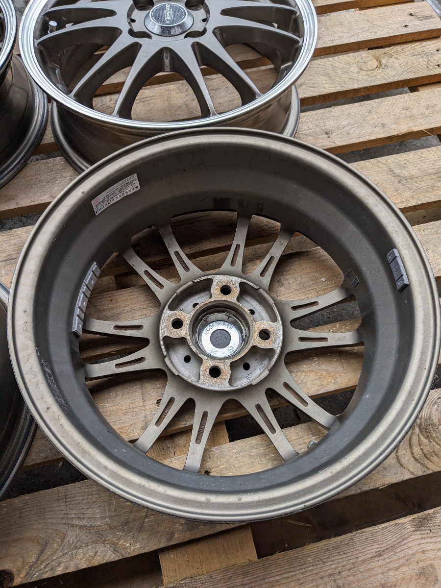 CROSE SPEED クロススピード ホットスタッフ アルミホイール 14インチ 14×4.5J +43 PCD100_画像6