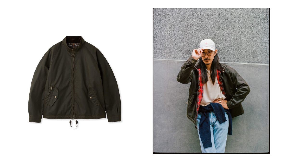 サイズM G4 オリーブ barbour Baracuta バブアー バラクータ おまけピンバッジ 送料無料 コラボ 別注 完売商品_画像7