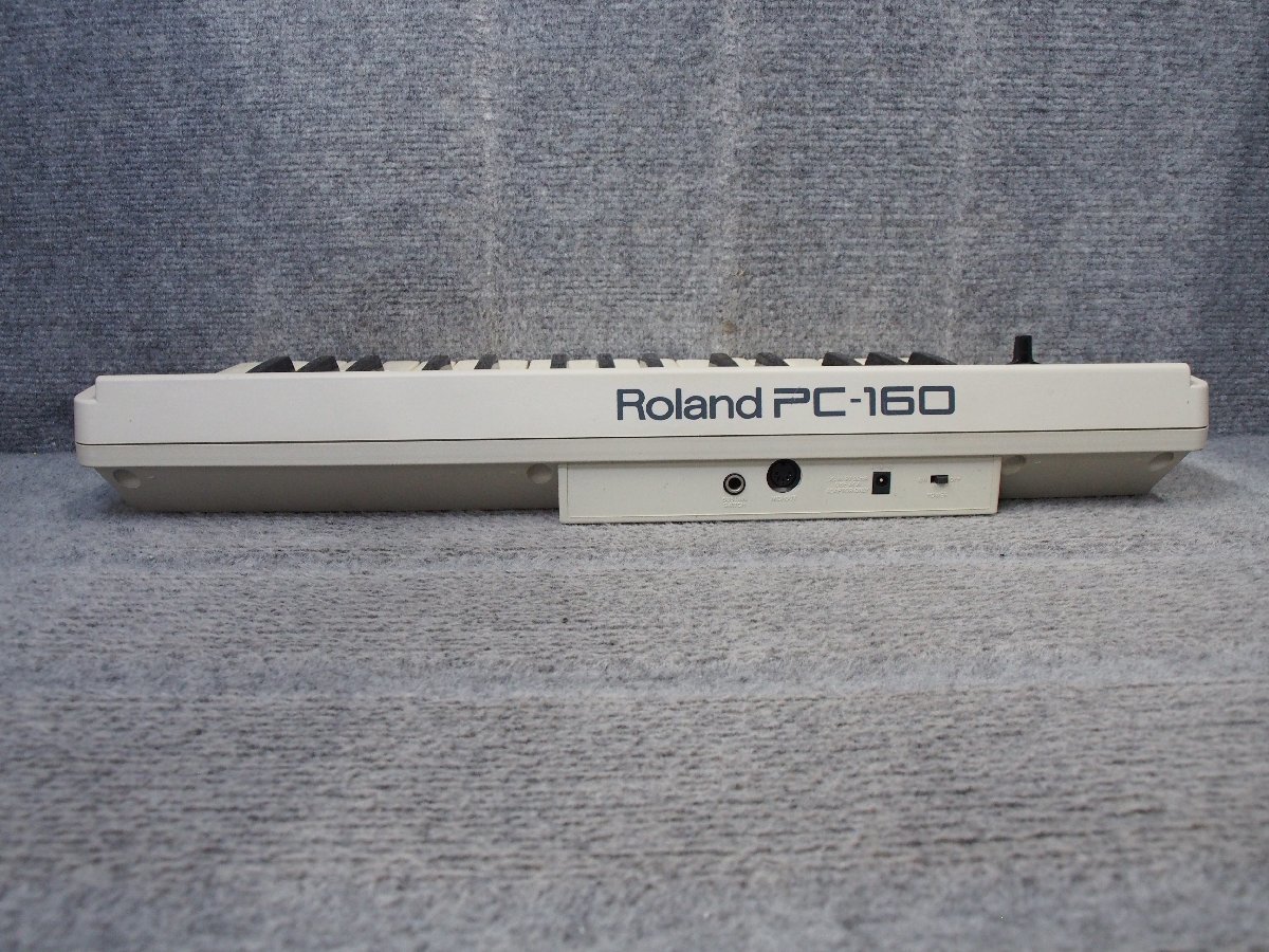 Roland MIDI キーボード PC-160 電源アダプタ MIDIケーブル付 通電確認済 ジャンク B50396_画像6