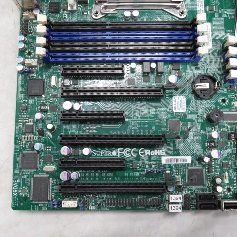 マザーボード SUPERMICRO X9DAE LGA2011 ジャンク P64615_画像7