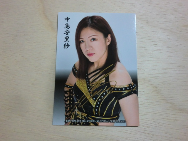BBM 2023 Ambitious!!　14 中島安里紗　女子プロレス スペシャルカード_画像1