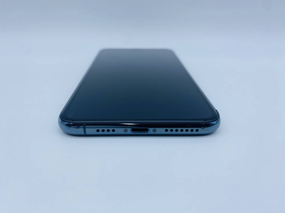 iPhone 11 ProMax 512GB ミッドナイトグリーン/シムフリー/純正新品バッテリー100％/極薄ケース＆ブルーライトカットフィルム付き 11pm-024_画像7