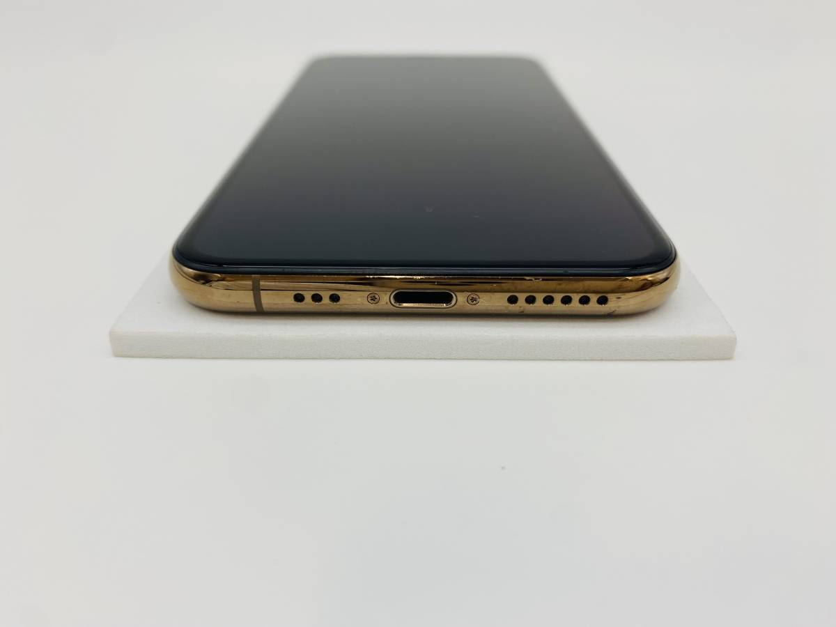 ★FaceID不可★iPhoneXS 256GB ゴールド/新品バッテリー/シムフリー/新品おまけ付 XS-020_画像6